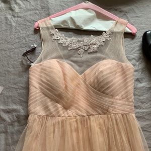 Beautiful Jenny Yoo dress in Blush Color